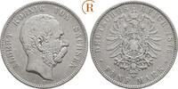 Kaiserreich: Sachsen: 5 Mark Albert, 1873-1902: -