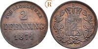 Bayern: 2 Pfennig Ludwig II, 1864-1886: -