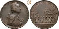 Habsburg: Bronzemedaille Maria Theresia, 1740-1780: -