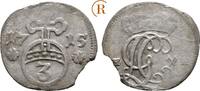 Braunschweig Calenberg Hannover: 3 Pfennig Zellerfeld unedierte Münze !! Georg I. Ludwig, 1698-1727: -