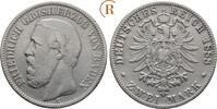 Kaiserreich: Baden: 2 Mark Friedrich I, 1856-1907: -