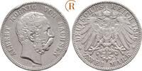 Kaiserreich: Sachsen: 2 Mark Albert, 1873-1902: -