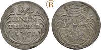 Sachsen: 1/24 Taler Leipzig Friedrich August II, 1733-1763: -
