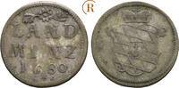 Bayern: Landmünze zu 2 1/2 Kreuzer Maximilian II. Emanuel, 1679-1726: -