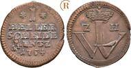 Hessen Kassel: 1 Heller Wilhelm VIII, 1751-1760: -