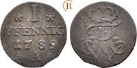 Preussen: 1 Pfennig Berlin Friedrich Wilhelm II, 1786-1797: -