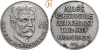 Albert Schweitzer: Silbermedaille von Holl, a.s. Tod -