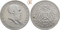 Sachsen Meiningen: 5 Mark Georg II, 1866-1914: -