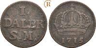 Schweden: Notdaler, Nottaler Karl XII, 1697-1718: -
