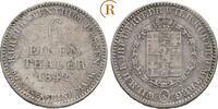 Hessen Kassel: 1/6 Taler Wilhelm II. und Friedrich Wilhelm, 1831-1847: -