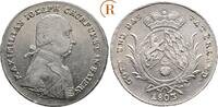 Bayern: Konventionstaler Maximilian Joseph, 1799-1825: -