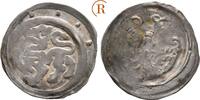 Bamberg Bistum: Pfennig Heinrich I. von Bilversheim, 1242-1257: -