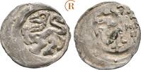 Bamberg Bistum: Pfennig Heinrich I. von Bilversheim, 1242-1257: -