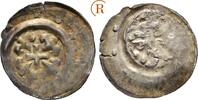 Bamberg Bistum: Pfennig Heinrich I. von Bilversheim, 1242-1257: -