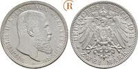 Kaiserreich: Württemberg: 2 Mark Wilhelm II, 1891-1918: -