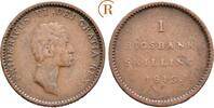 Dänemark: 1 Rigsbankskilling Friedrich VI, 1808-1839: -