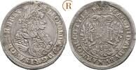 Habsburg: 1/2 Taler Kremnitz Leopold I, 1657-1705: -