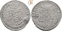 Habsburg: 1/2 Taler Kremnitz Leopold I, 1657-1705: -