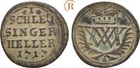 Henneberg Grafschaft: Heller Moritz Wilhelm von Sachsen Zeitz, 1700-1717: -