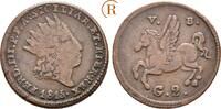 Italien Neapel: Kupfer 2 Grani Ferdinand III, 1799-1816: -