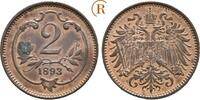 Österreich: 2 Heller Franz Joseph I, 1848-1916: -