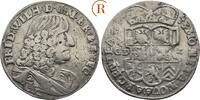Preussen: 2/3 Taler Minden Friedrich Wilhelm, 1640-1688: -