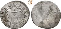 Baden Durlach: Einseitiger 1/2 Kreuzer Karl Friedrich, 1738-1811: -