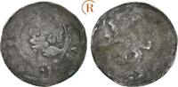 Coburg Thüringische Münzstätte: Pfennig auf Würzburger Schlag Friedrich der Strenge, 1353-1381: -