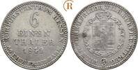 Hessen Kassel: 1/6 Taler Kurfürst Wilhelm II. und Friedrich Wilhelm, 1831-1847: -
