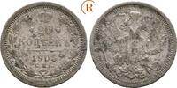 Russland: 20 Kopeken Nikolaus II, 1894-1917: -