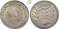 Württemberg: 6 Kreuzer Wilhelm I, 1816-1864: -
