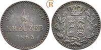 Württemberg: 1/2 Kreuzer Karl, 1864-1891: -
