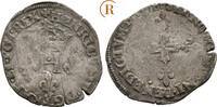 Frankreich: 1 Sol Heinrich III, 1574-1589: -