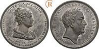 Grossbritannien: Zinnmedaille auf seinen Regierungsantritt William IV, 1830-1837: -