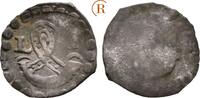 Württemberg: Einseitiger Pfennig, Jagdhornpfennig, Stuttgart Ludwig, 1568-1593: -