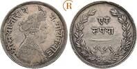 Indien: Baroda Sultanat: Rupie Sayaji Rao III, 1875-1938: -