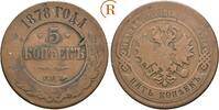 Russland: 5 Kopeken Ekaterinburg Alexander II, 1855-1881: -