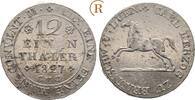 Braunschweig Wolfenbüttel: 1/12 Taler Karl, 1815-1830: -