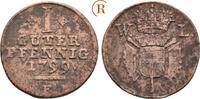 Schaumburg Hessen: 1 Pfennig 1799 Wilhelm IX. von Hessen Kassel, 1785-18... 9.31 US$  +  5.82 US$ shipping