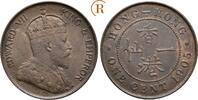 Hong Kong: 1 Cent Edward VII, 1901-1910: -