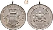 Württemberg Ebingen Stadt: Silbermedaille des Veteranenvereins Ebingen o.J., um 1900 UNC-
