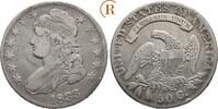 USA: 50 Cents ( 1/2 Dollar ) 1833 VF kleiner Randfehler