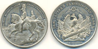 Preussen: Friedrich Wilhelm IV., 1840-61: Zinnmedaille. Niederwerfung der badischen Aufständ -