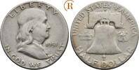 USA: 1/2 Dollar "Glocke" 1951 S VF