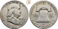 USA: 1/2 Dollar "Glocke" 1951 S VF