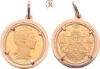 Bayern: Goldmedaille zum 100. Todestag von Ludwig II. o.J., um 1986 BU