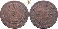 Brasilien: 50 Reis mit Gegenstempel Wappenschild 1753 Jose I, 1750-1777:... 34.61 US$  +  5.77 US$ shipping