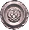 Augsburg Bistum: Brakteat Hartmann II. von Dillingen, 1250-1285: vz 126.90 US$  +  6.92 US$ shipping