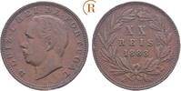 Portugal: 20 Reis 1883 Luis I, 1861-1889: ss 5.77 US$  +  5.77 US$ shipping