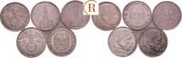 Drittes Reich: Lot 5 x 5 Reichsmark  ss 138.44 US$  +  6.92 US$ shipping